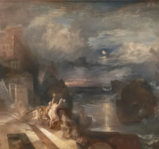 Turner, The Parting of Hero and Leander Print