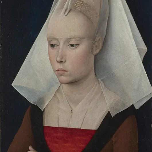 Workshop of Rogier van der Weyden, Portrait of a Lady Print