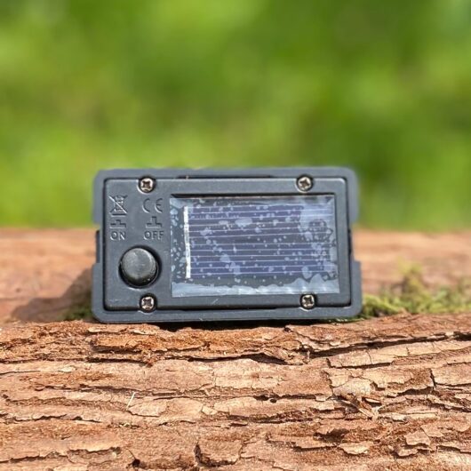 Solar Powered White Light LED Garden Light Box