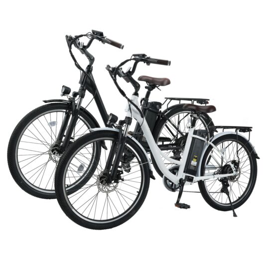 U2 Electric Bike Bundle Sale - Black+White