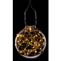 1.7W LED G95 Polystar BC Lamp - Warm White