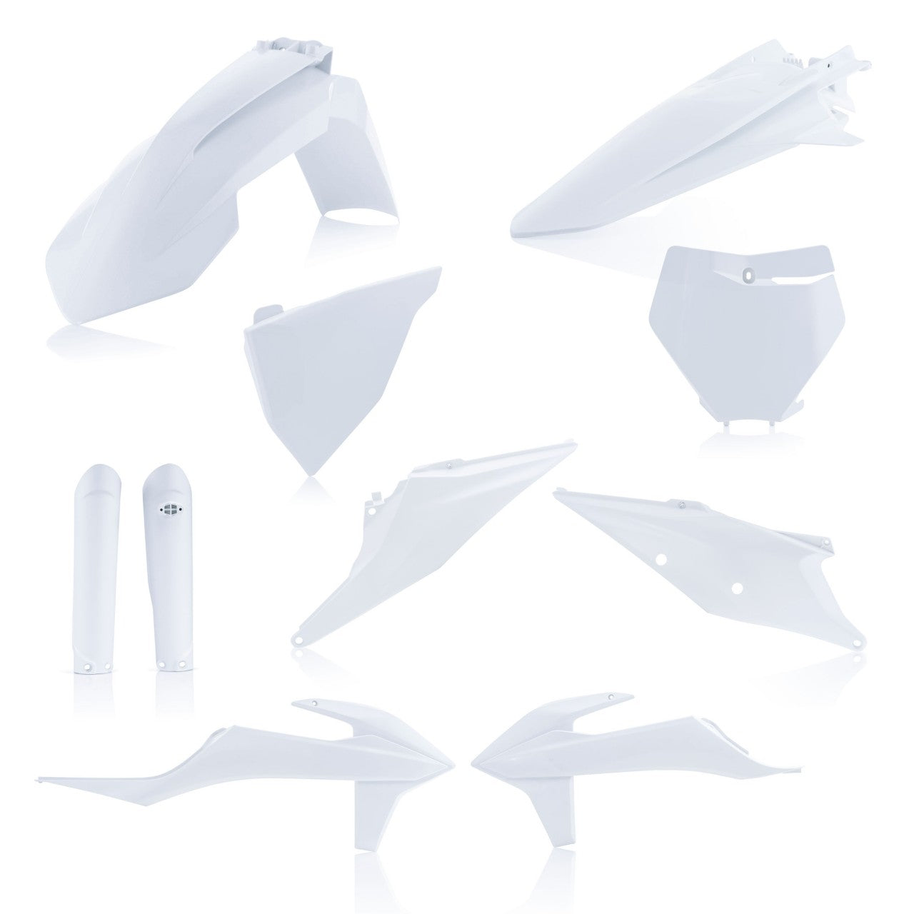 Acerbis Full Plastics Kit - KTM SX 125/250 & SXF 250/350/450 2019-2022 - Off White