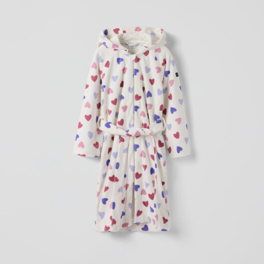 Bathrobe hearts