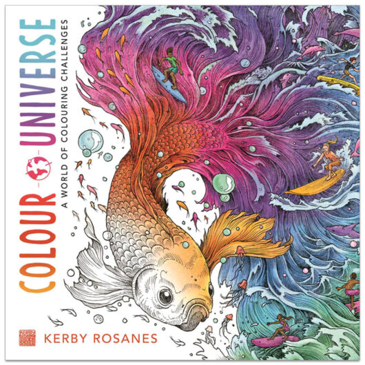 Colour Universe by Kerby Rosanes - Adult Colouring Books (Paperback)