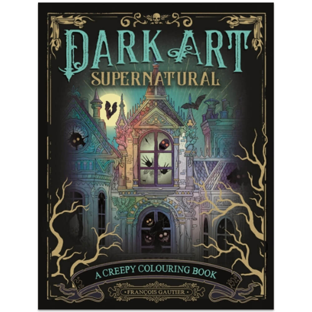 Dark Art Supernatural by François Gautier - Adult Colouring Books (Paperback)