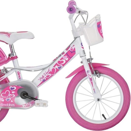 Dino Little Heart 12inch Bike - 12inch