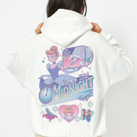 Disney Cinderella Princess Manga Hoodie In White, L