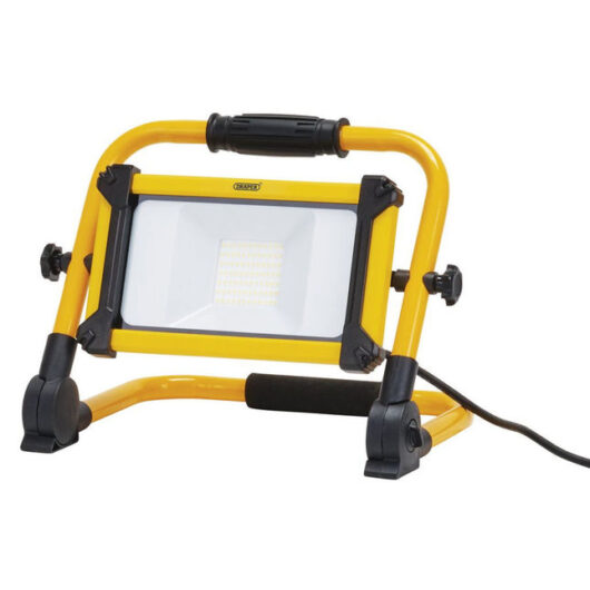 Draper SMD LED Folding Site Light, 30W, 3300 Lumens (110V)