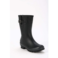 Evercreatures All Black Plain Short Wellies