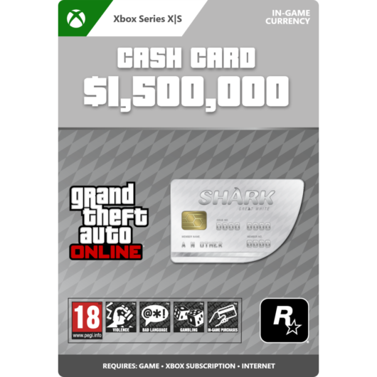 GTA Online: Great White Shark Cash Card