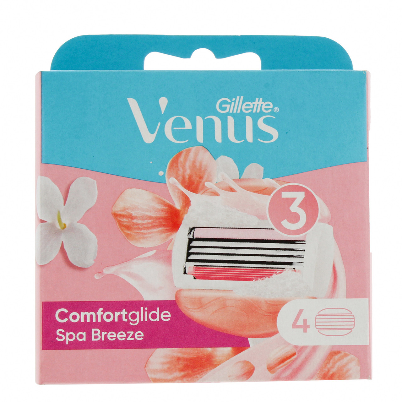 Gillette Venus ComfortGlide Spa Breeze Cartridges 4 Blades