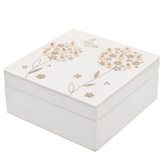 Glitter Butterfly Jewellery Box