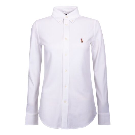 Heidi Stretch Knit Oxford Shirt