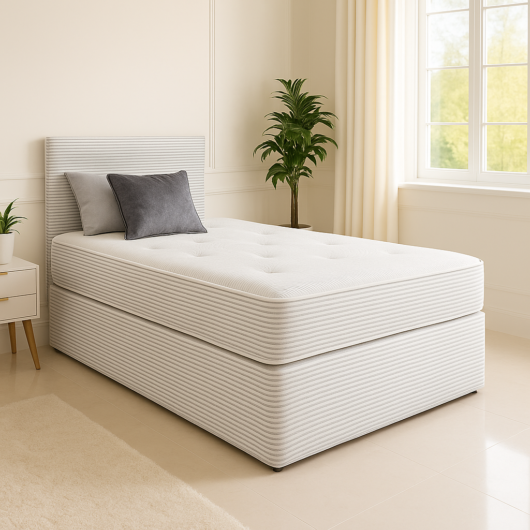 Hilton Hotel Contract 1000 Pocket Sprung 4ft Small Double Divan Bed
