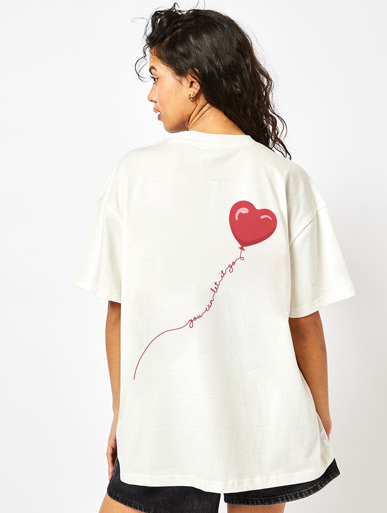 Matilda T-Shirt In Ecru, XXL