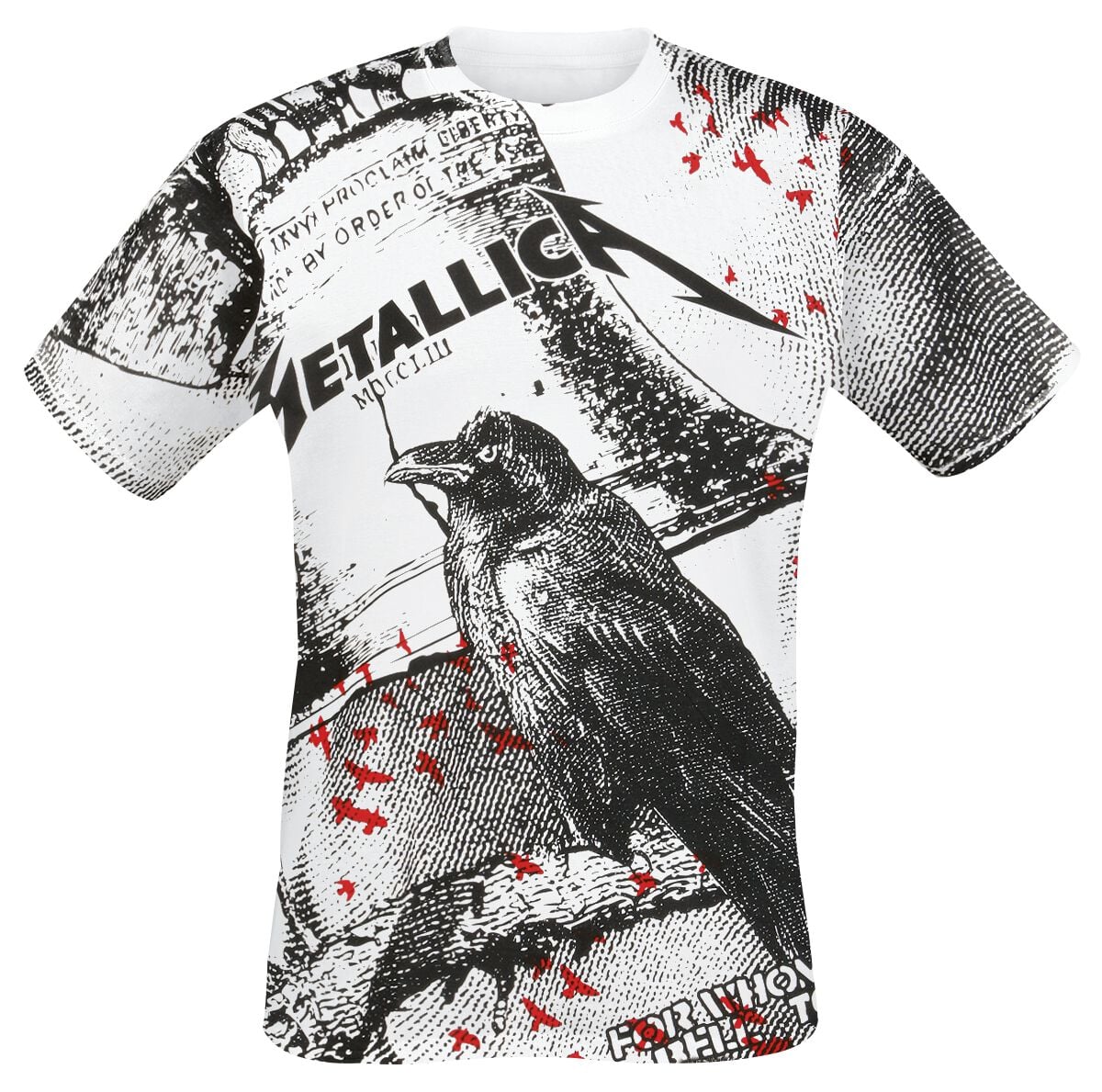 Metallica T-Shirt - Bell Tolls - S to XXL - white - EMP Exclusive Merchandise!
