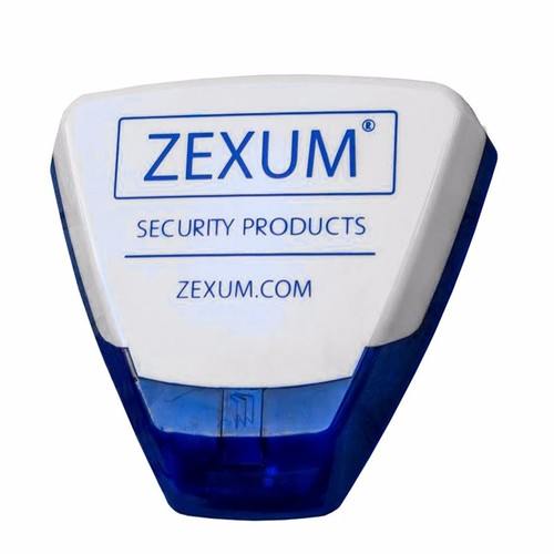 Pyronix Deltabell Dummy Blue Base & Zexum Cover Decoy Alarm Bell Box