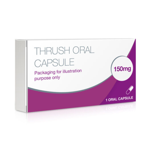 Thrush Oral Capsule Containing Fluconazole 1 Capsule