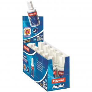 Tipp-Ex Rapid Correction Fluid Fast-drying with Foam Applicator 20ml