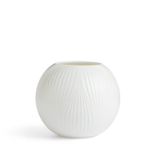 White Folia Rose Bowl 13cm