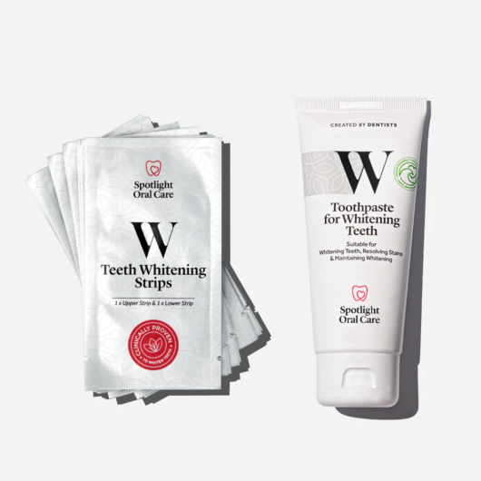 Whitening Strips Spotlight Oral Care, Effective Teeth Whitening In Just 1 Hour, 14 Non-Sensitive White Strips, White Teeth In 14 Days, Removes Stains