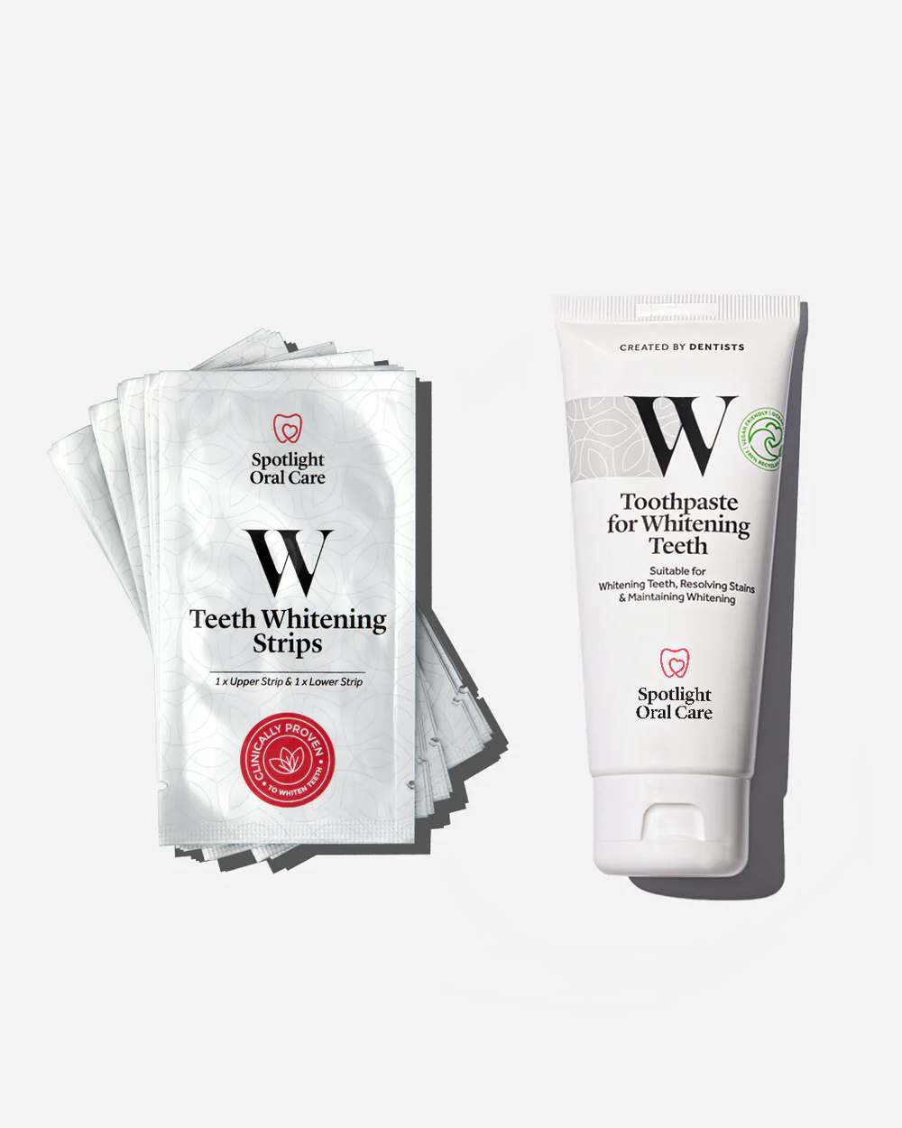 Whitening Strips Spotlight Oral Care, Effective Teeth Whitening In Just 1 Hour, 14 Non-Sensitive White Strips, White Teeth In 14 Days, Removes Stains